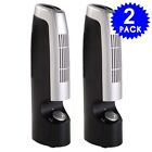 2 PCS Mini Ionic Whisper Pro Filter 2 Speed Air Purifier & Ionizer Home Office