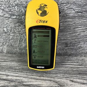 Garmin eTrex Personal Navigator Yellow 12 Channel Handheld GPS -READ