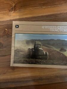 1986 John Deere 4-wheel-drive tractors sales brochure (85-10)