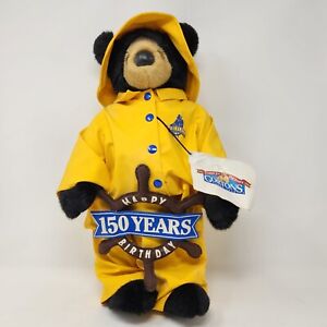 Gorton's Fish Teddy Bear Yellow Raincoat & Pants 18
