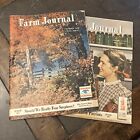 farm journal magazine lot Of 2, 1945