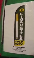 E Cig arettes sold here SWOOPER FEATHER FLAG BANNER SIGN