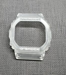 Genuine Casio Replacement BEZEL for G SHOCK DWB5600G-7 CLEAR WHITE DWB5600 NEW**