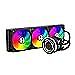 Lian Li GA360B Galahad AIO 360 RGB CPU Liquid Cooler w/LGA 1700 Bracket - Black