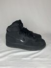 Nike Air Force 1 High Top Shoes Women's 6.5 Triple Black Sneakers Youth 5Y