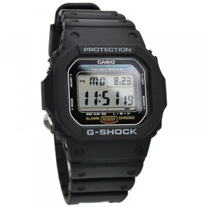 Casio G-Shock Origin Tough Solar World Time Black Digital G-5600UE-1 Men's Watch