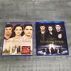 The Twilight Saga: Breaking Dawn Parts 1 & 2 ~ 2 Blu-ray Set With Sleeves