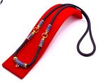 NECKLACE ROPE 24”INCH THAI PATTERN FOR HANGING 3 PENDANT THAI BUDDHA AMULET N057