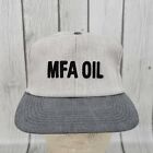 MFA Oil Hat Cap Snapback Vintage