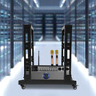 15U 4 Post Server Equipment Open Frame Rack Cabinet Network Data Severing Rack