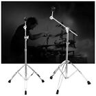 2 Pack Straight Boom Cymbal Stand Heavy Duty Double Braced Mount Holder S6L1