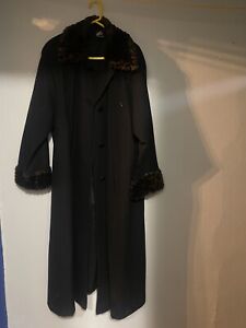 vintage long wool coats for women