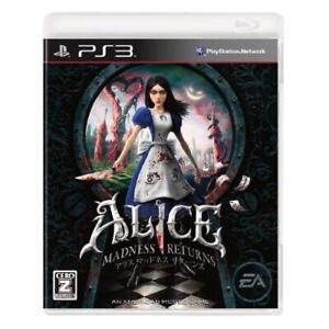 PS3 USED PlayStation 3 Alice: Madness Returns JAPAN IMPORT Japanese games