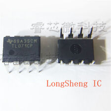 10PCS TL071 TL071CP DIP-8 TI LOW NOISE JFET INPUT OPERATIONAL AMPLIFIERS NEW IC