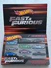 2022 Hot Wheels Fast and Furious 10 PACK EXCLUSIVE BOX SET SEALED Escort R32 R34