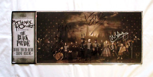 My Chemical Romance BLACK PARADE, Autographed 12x24 Poster, Reprise PROMO 2006-K