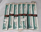 F8 NEW SYLVANIA C858/CL 500W 130V 58902 HALOGEN DOUBLE ENDED Lot Of 7