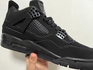 Men US Size Black air4 jordan4 Low Top Sneakers,Comfortable shoes,No box
