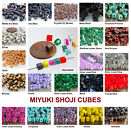 Miyuki Cube Glass Beads 100 Pcs Ur PICK
