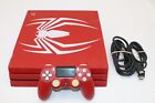 Sony PlayStation 4 Pro Spiderman Edition 1TB Console CUH-7115 - Red *READ*