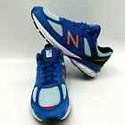 NEW BALANCE 990V5 MADE IN USA MENS SHOES SIZE 11D BLUE BLACK RED