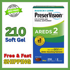 Bausch Lomb PreserVision AREDS 2 Formula 210 Soft Gels Eye Vitamins Exp - 07/25