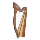Roosebeck Minstrel Harp 29-String w/ Full Chelby Levers - Knotwork