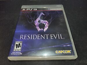 Resident Evil 6 Sony Playstation 3 PS3 LN perfect condition COMPLETE!