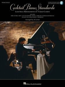 Cocktail Piano Standards Sheet Music Piano Solo Songbook and Audio NEW 000311201
