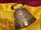 Bell Collectors Labergement-Sainte-Marie France Solid BRASS Cow Sheep BELL Rings