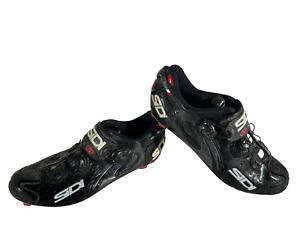 SIDI Carbon Cycling MTB Shoes Mountain Bike Boots Size EU42 US8 Mondo 258 cs428