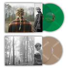 Taylor Swift - Folklore Beige LP Vinyl & Evermore Green Transparent LP Vinyl -