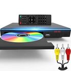 DVD Player Multi Region Free DVD CD Disc Player AV Output USB Remote Control US