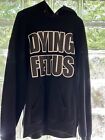 Dying Fetus Hoodie Sz L 2004 Stop At Nothing Tour Death Metal Skinless Cryptopsy