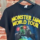 2019 Monster Jam World Tour Trucks Grave Digger Men's Black T-Shirt L