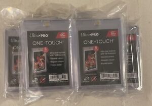 Ultra-Pro 35pt One- Touch Magnetic Card Holder Lot of 25/ New- Factory Sealed