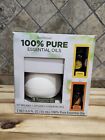 SCENTSATIONALS  100% pure essential oil and diffuser 3 piece set  white