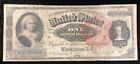 1886 $1 One Dollar US Banknote “MARTHA” Silver Certificate Large Brown Seal Note