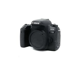 Canon Canon EOS 77D Body Only DSLR Camera Black