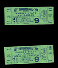 January 2, 1978 Kansas State VS Kansas Basketball Tickets- Two - (2)