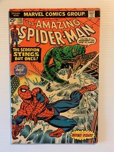 Amazing Spider-Man 145 Vintage 1975 Comic Book Scorpion Gwen Stacy app MARVEL