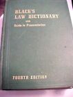 1957 Black's Law Dictionary Revised 4th Edition 88354