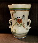 Vintage 20s Weller Signed Art Pottery Vase Bonito Pattern Hand Painted.