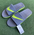 Nike Air Max Cirro Slide Sandals Mens Size 8 Gray Volt Green  DC1460-003
