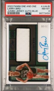 New Listing2022-23 Panini One and One Larry Bird Jersey Autograph, 21/35. GRADED!! NICE!🔥