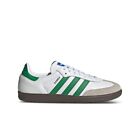 Adidas Originals Samba OG (FTWR WHITE/GREEN/SUPPLIER COLOUR) Men's Shoes IG1024