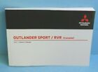 21 2021 Mitsubishi Outlander Sport/RVR owners manual