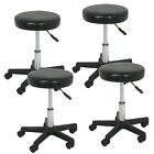 4XRolling Swivel Salon Stool Chair Adjustable Hydraulic for Tattoo Massage Spa