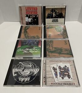 Vintage Lot Of 8 - Lynyrd Skynyrd CDs - 90s & Early 2000s Rock CD Collection