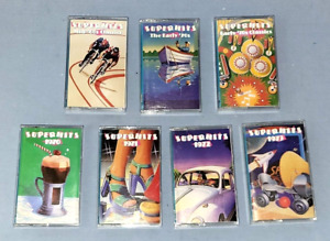 7 Time Life Cassette Tapes Super Hits 60's 70's Early 70's Classics 70 71 72 73